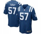 Indianapolis Colts #57 Kemoko Turay Game Royal Blue Team Color Football Jersey