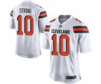 Cleveland Browns #10 Jaelen Strong Game White Football Jersey