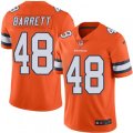 Denver Broncos #48 Shaquil Barrett Limited Orange Rush Vapor Untouchable NFL Jersey