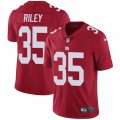 New York Giants #35 Curtis Riley Red Alternate Vapor Untouchable Limited Player NFL Jersey