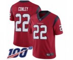 Houston Texans #22 Gareon Conley Red Alternate Vapor Untouchable Limited Player 100th Season Football Jersey