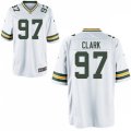 Green Bay Packers #97 Kenny Clark Nike White Vapor Limited Player Jersey