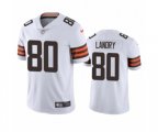 Cleveland Browns #80 Jarvis Landry White 2020 Vapor Limited Jersey