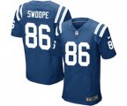 Indianapolis Colts #86 Erik Swoope Elite Royal Blue Team Color Football Jersey