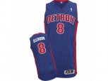 Detroit Pistons #8 Henry Ellenson Authentic Royal Blue Road NBA Jersey