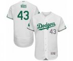 Los Angeles Dodgers Edwin Rios White Celtic Flexbase Authentic Collection Baseball Player Jersey