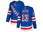 Adidas New York Rangers #13 Kevin Hayes Royal Blue Home Authentic Stitched NHL Jersey
