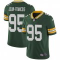 Green Bay Packers #95 Ricky Jean-Francois Green Team Color Vapor Untouchable Limited Player NFL Jersey