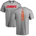 Kansas City Chiefs #11 Alex Smith Ash Backer T-Shirt