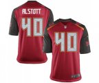 Tampa Bay Buccaneers #40 Mike Alstott Game Red Team Color Football Jersey
