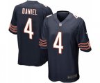 Chicago Bears #4 Chase Daniel Game Navy Blue Team Color Football Jersey
