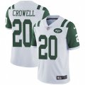 New York Jets #20 Isaiah Crowell White Vapor Untouchable Limited Player NFL Jersey