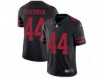 San Francisco 49ers #44 Tom Rathman Vapor Untouchable Limited Black NFL Jersey