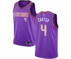 Phoenix Suns #4 Jevon Carter Swingman Purple Basketball Jersey - 2018-19 City Edition