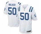 Indianapolis Colts #50 Anthony Walker Game White Football Jersey