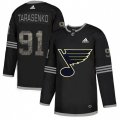 St. Louis Blues #91 Vladimir Tarasenko Black Authentic Classic Stitched NHL Jersey