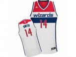 Washington Wizards #14 Jason Smith Swingman White Home NBA Jersey