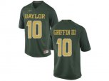 Men's Baylor Bears Lache Rebort Griffin III #10 College Football Jersey - Green