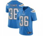 Los Angeles Chargers #36 Roderic Teamer Electric Blue Alternate Vapor Untouchable Limited Player Football Jersey