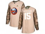New York Islanders #15 Cal Clutterbuck Camo Authentic 2017 Veterans Day Stitched NHL Jersey