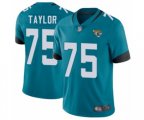 Jacksonville Jaguars #75 Jawaan Taylor Teal Green Alternate Vapor Untouchable Limited Player Football Jersey
