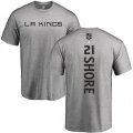 Los Angeles Kings #21 Nick Shore Ash Backer T-Shirt
