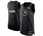 Indiana Pacers #4 Victor Oladipo Authentic Black 2018 All-Star Game Basketball Jerse