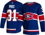 Montreal Canadiens #31 Carey Price Authentic blue Home Hockey Jersey