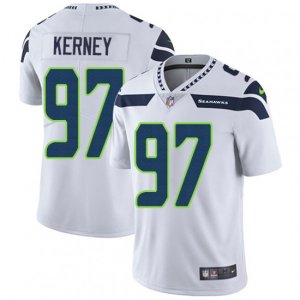 Seattle Seahawks #97 Patrick Kerney White Vapor Untouchable Limited Player NFL Jersey