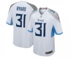 Tennessee Titans #31 Kevin Byard Game White Football Jersey