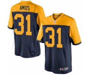 Green Bay Packers #31 Adrian Amos Limited Navy Blue Alternate Football Jersey