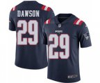 New England Patriots #29 Duke Dawson Limited Navy Blue Rush Vapor Untouchable Football Jersey
