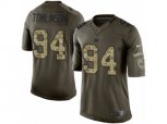 New York Giants #94 Dalvin Tomlinson Limited Green Salute to Service NFL Jersey