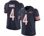 Chicago Bears #4 Chase Daniel Navy Blue Team Color 100th Season Limited Football Jersey