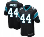 Carolina Panthers #44 J.J. Jansen Game Black Team Color Football Jersey