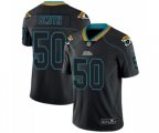 Jacksonville Jaguars #50 Telvin Smith Limited Lights Out Black Rush Football Jersey