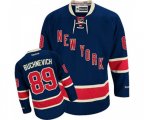 Reebok New York Rangers #89 Pavel Buchnevich Authentic Navy Blue Third NHL Jersey