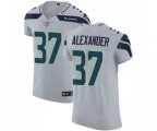 Seattle Seahawks #37 Shaun Alexander Grey Alternate Vapor Untouchable Elite Player Football Jersey