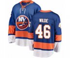 New York Islanders #46 Bode Wilde Fanatics Branded Royal Blue Home Breakaway NHL Jersey