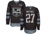 Los Angeles Kings #27 Alec Martinez Black 1917-2017 100th Anniversary Stitched NHL Jersey