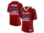 2016 US Flag Fashion Men's Oklahoma Sooners Samaje Perine #32 College Limited Football Jersey - Crimson
