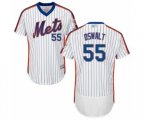 New York Mets Corey Oswalt White Alternate Flex Base Authentic Collection Baseball Player Jersey