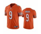 Chicago Bears #9 Jaquan Brisker Orange Vapor untouchable Limited Stitched Jersey