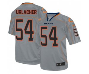 Chicago Bears #54 Brian Urlacher Elite Lights Out Grey Football Jersey
