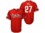 Philadelphia Phillies #27 Aaron Nola 2017 Spring Training Cool Base Stitched MLB Jersey