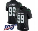 New York Jets #99 Mark Gastineau Black Alternate Vapor Untouchable Limited Player 100th Season Football Jersey