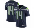 Seattle Seahawks #14 D.K. Metcalf Navy Blue Team Color Vapor Untouchable Limited Player Football Jersey