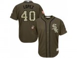 Chicago White Sox #40 Reynaldo Lopez Green Salute to Service Stitched MLB Jerseys
