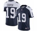 Dallas Cowboys #19 Amari Cooper Navy Blue Throwback Alternate Vapor Untouchable Limited Player NFL Jersey