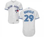 Toronto Blue Jays #29 Jesse Barfield White Flexbase Authentic Collection Baseball Jersey